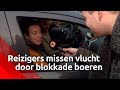 Boeren verstoren verkeer van en naar Eindhoven Airport