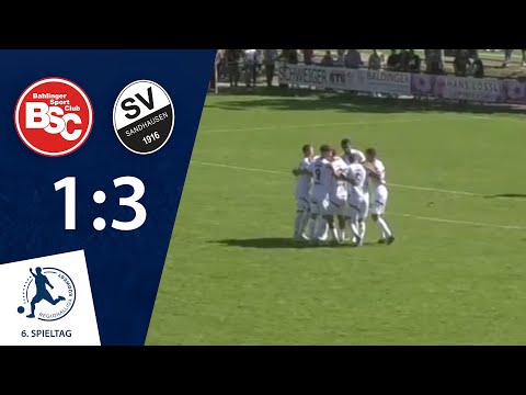Aufatmen für Sandhausen | Bahlinger SC - SV Sandhausen | 6. Spieltag RLSW