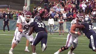 Football at Georgetown postgame