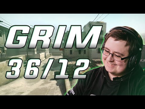 O GRIM AMASSOU NA DUST2 CONTRA A MIBR!! (POV 36/12)
