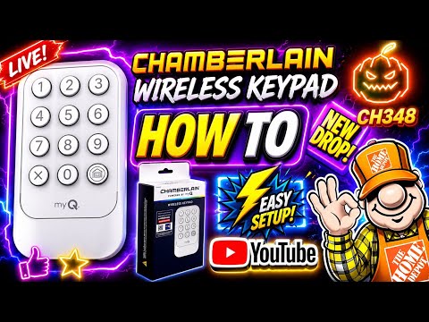  “Set Up Your Garage Keypad FAST – Works with Chamberlain, LiftMaster & Craftsman!”