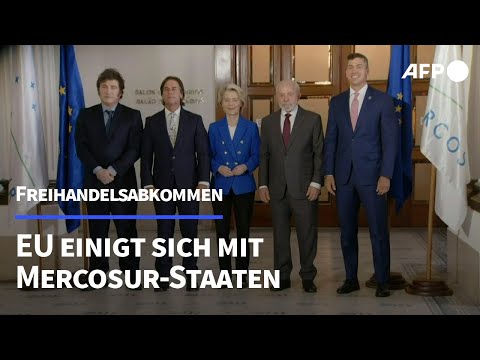 EU und Mercosur einigen sich auf Freihandelsabkommen | AFP