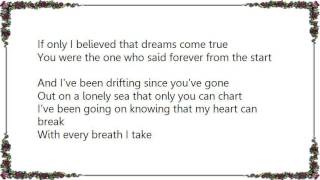 Lea DeLaria - With Every Breath I Take Lyrics