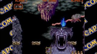 Capcom Arcade Stadium Ghouls 'n' Ghosts - Nice landing & finally beat Ohme