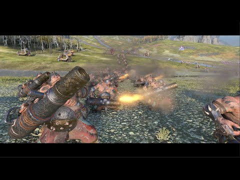 Ogre Kingdoms VS Tzeentch - Total War WARHAMMER 3 Cinematic Battle