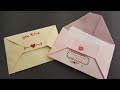 How To Make A Letter Envelope Origami
