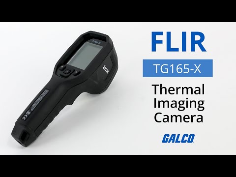 Termovizorinė kamera - FLIR TG165-X -25 iki +300 °C 80x60 pikselių juoda video