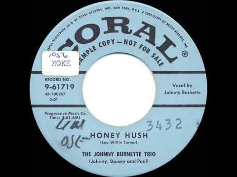1956 Johnny Burnette Trio - Honey Hush
