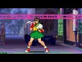 All Sakura final moves and final dances in Street Fighter Alpha
