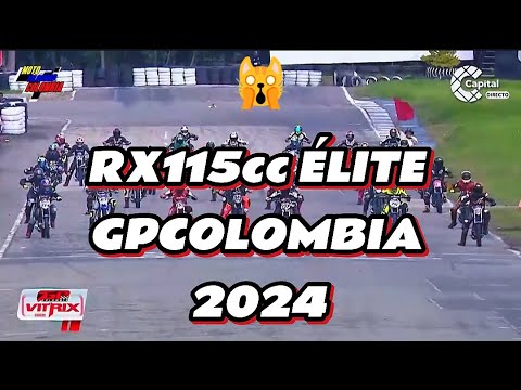 carrera RX115cc ÉLITE autódromo de tocancipa GPCOLOMBIA 2024 #gpcolombia #motovelocidad