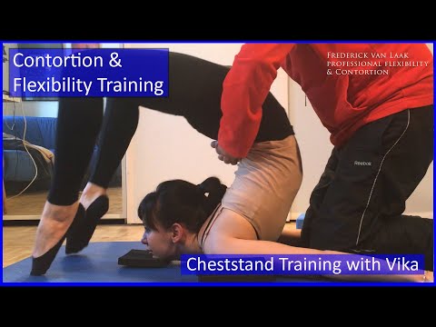 112 Flexyart Contortion Training: Cheststands  - Also for Yoga, Pole, Ballet, Dance People