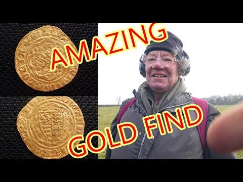 Amazing gold from Detectorist Investigation, metal detecting