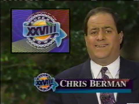 Super Bowl 28 Pregame ESPN NFL GameDay Jan 30 1994 Dallas Cowboys vs Buffalo Bills XXVIII