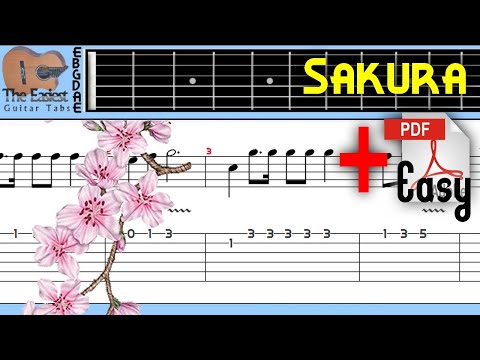 Sakura Guitar Tab