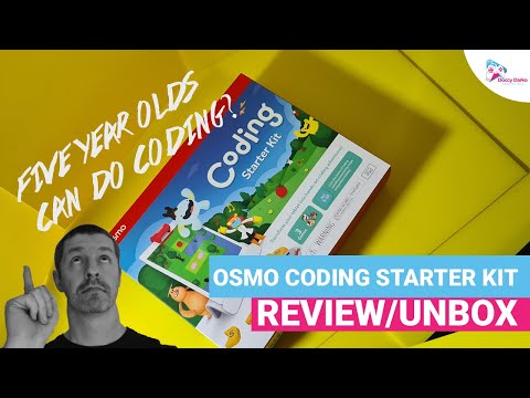 5 Year Old's are Learning to Code?!? (OSMO Coding Starter Kit Review)