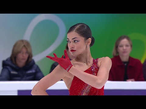 Аделия Петросян. Женщины. Произвольная программа. Контрольные прокаты сборной России 2025