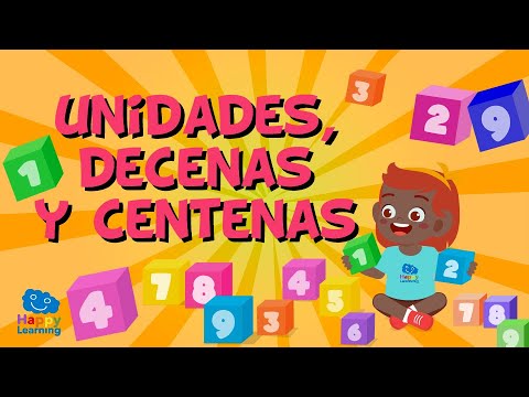 UNIDADES, DECENAS Y CENTENAS | Videos Educativos para Niños
