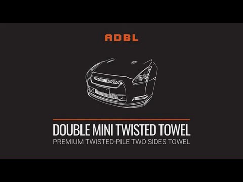 ADBL Double Mini Twisted Towel 1400gsm Droogdoek