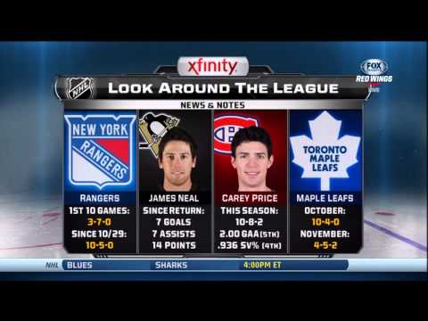 RedWingsLive Pregame - 11/29/13 vs. New York Islanders