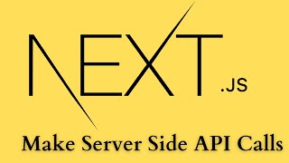 How to Fetch Data From API Server Side in Next.js | getServerSideProps | Data Fetching