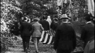 Flag Services for Theodore Roosevelt at Oyster Bay, October 1919