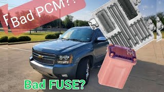 2007 -2014 Chevy / GMC No Start Fix Silverado Tahoe Lost communication- U0100 No Crank My Solution