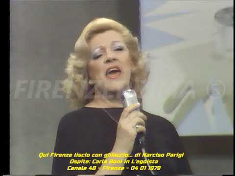 Qui firenze liscio con ghiaccio... di Narciso Parigi Carla Boni.  L' egoista - Canale 48 - 04 01 '79