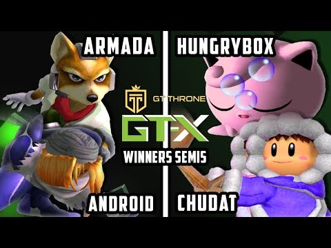 GTX 2017 Melee - Liquid`Chudat & Liquid`Hungrybox Vs. [A]rmada & [A]ndroid - SSBM W.Semis