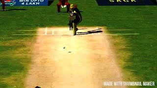 RCB vs kkr 2008 ipl replay in  Sachin saga cricket part1