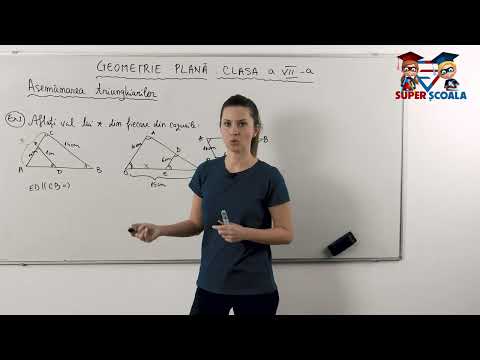 Clasa a VII-a - Asemănarea Triunghiurilor - Partea 3