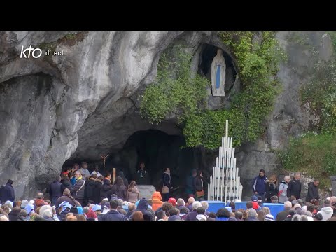 Chapelet du 24 avril 2024 à Lourdes