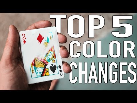 BEST COLOR CHANGES - Top 5