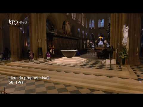 Messe du 20 février 2026 à Notre-Dame de Paris