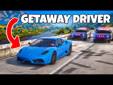 I hired a GETAWAY DRIVER in GTA 5 RP..