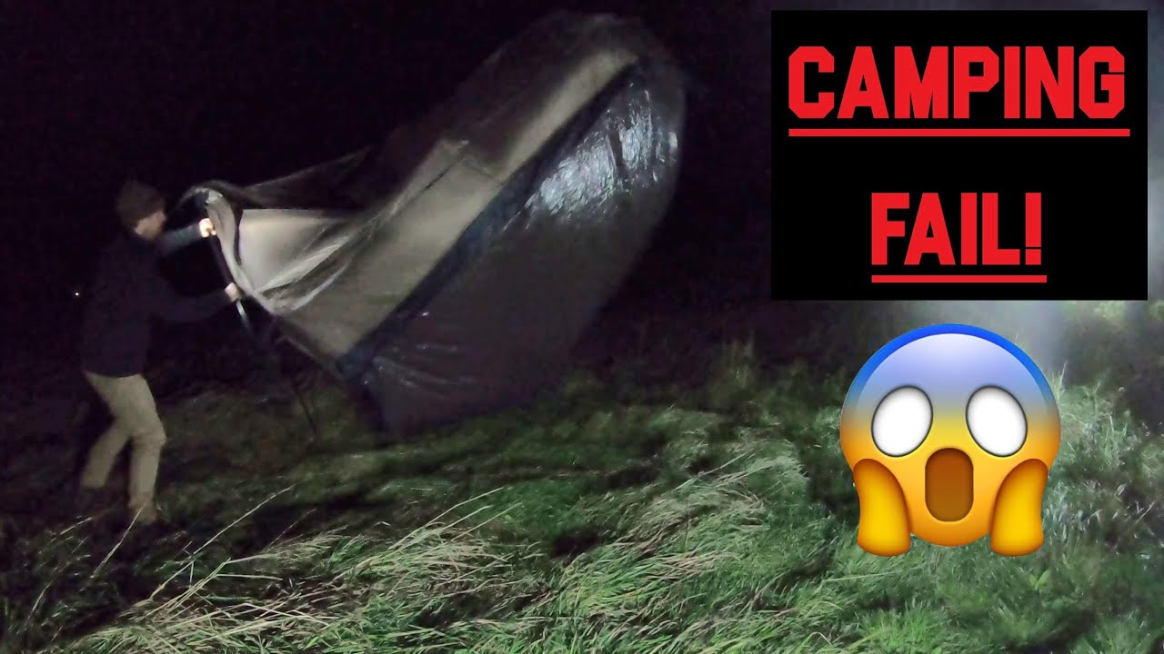 Camping Fail - Complete Disaster