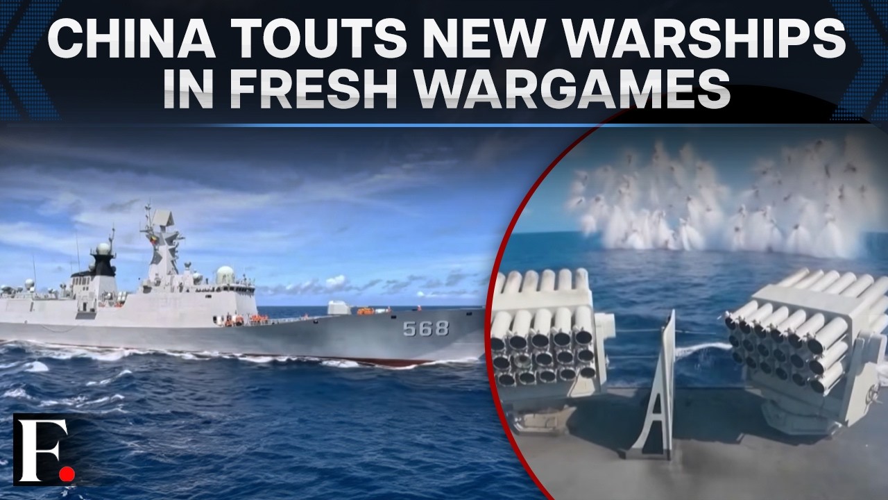 China Deploys New Warships For Combat Drills In South China Sea | Firstpost | N18G