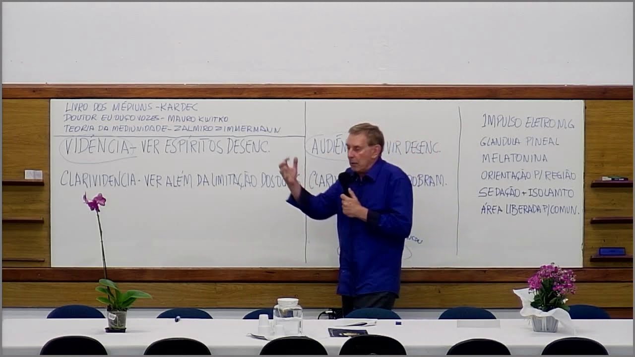 A mediunidade dos sensitivos, audientes e videntes - Início às 20h - 24.10.2019