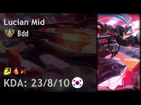 Lucian Mid vs Kassadin - Bdd - KR Challenger Patch 7.14