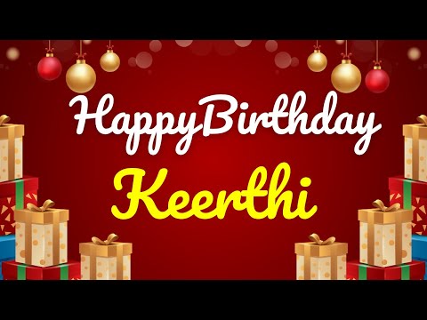 HAPPY BIRTHDAY KEERTHI - GREET FACTORY