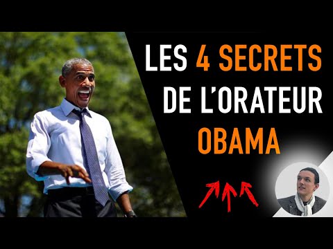 OBAMA : 4 SECRETS de son POUVOIR d'ORATEUR  : Les plus grands orateurs du monde