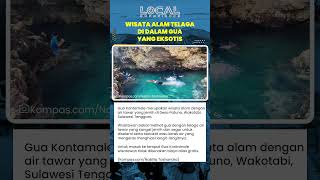 Keindahan Gua Kontamale di Desa Patuno dengan Air Tawar Jernih dan Stalaktit Alami yang Menawan