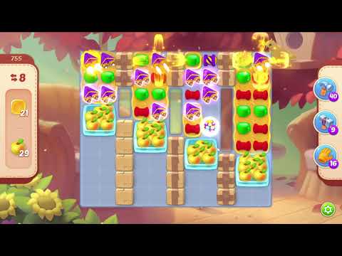 Homescapes 755 Level - 25 moves - NO BooSTERS