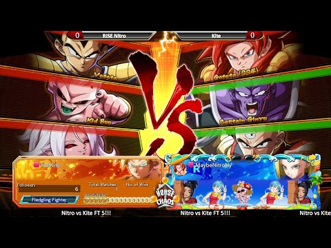 DBFZ FT 5 | Kite vs RISE Nitro | LMAO This set was WAY TOO OD AND FUNNY!!!!