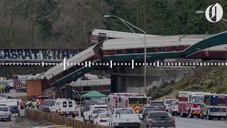 “We got cars everywhere, and down onto the highway”: Dispatch audio from Amtrak train derailment
