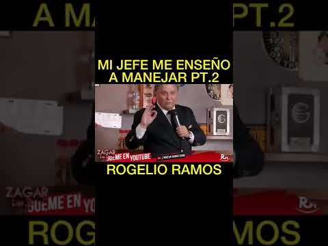 Mi Jefe Me Enseño A Manejar 🤣 Parte 2 Rogelio Ramos #Shorts