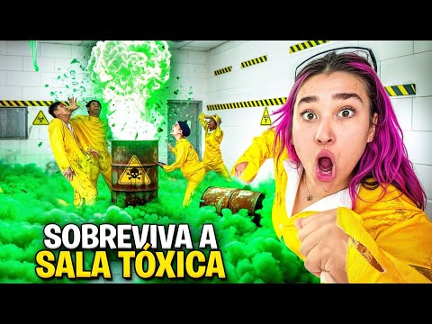 SOBREVIVA À SALA TÓXICA !! *Quem fez o melhor experimento ?