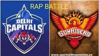SRH vs DC  |||  RAP BATTLE  |||  47TH MATCH  ||| sports beats