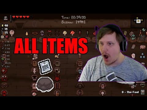 ALL ITEMS - DEATH CERTIFICATE - The Binding Of Isaac: Repentance