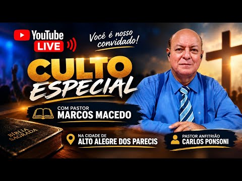 Culto Especial em Alto Alegre dos Parecis - RO