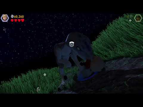 LEGO Jurassic World free play level 8 The Hunted all collectibles